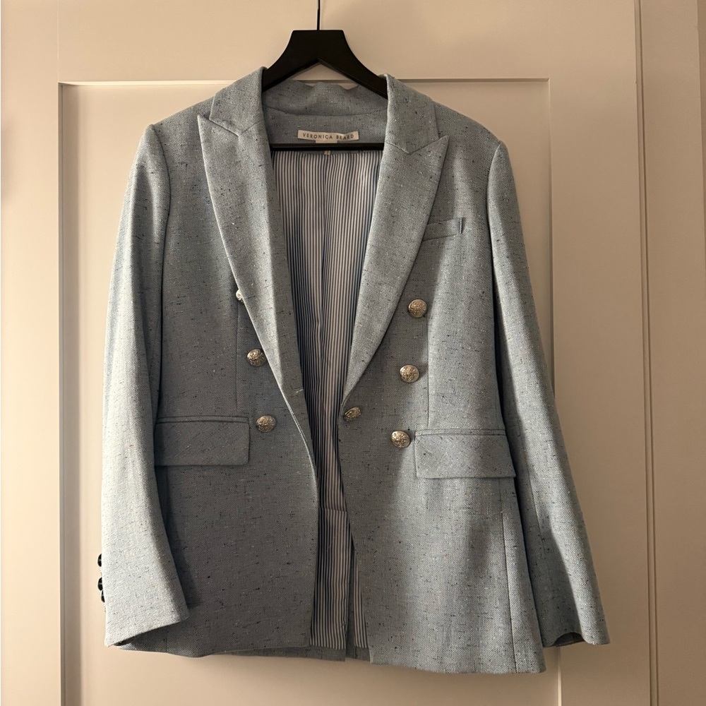 Veronica Beard Blue Dicky Blazer